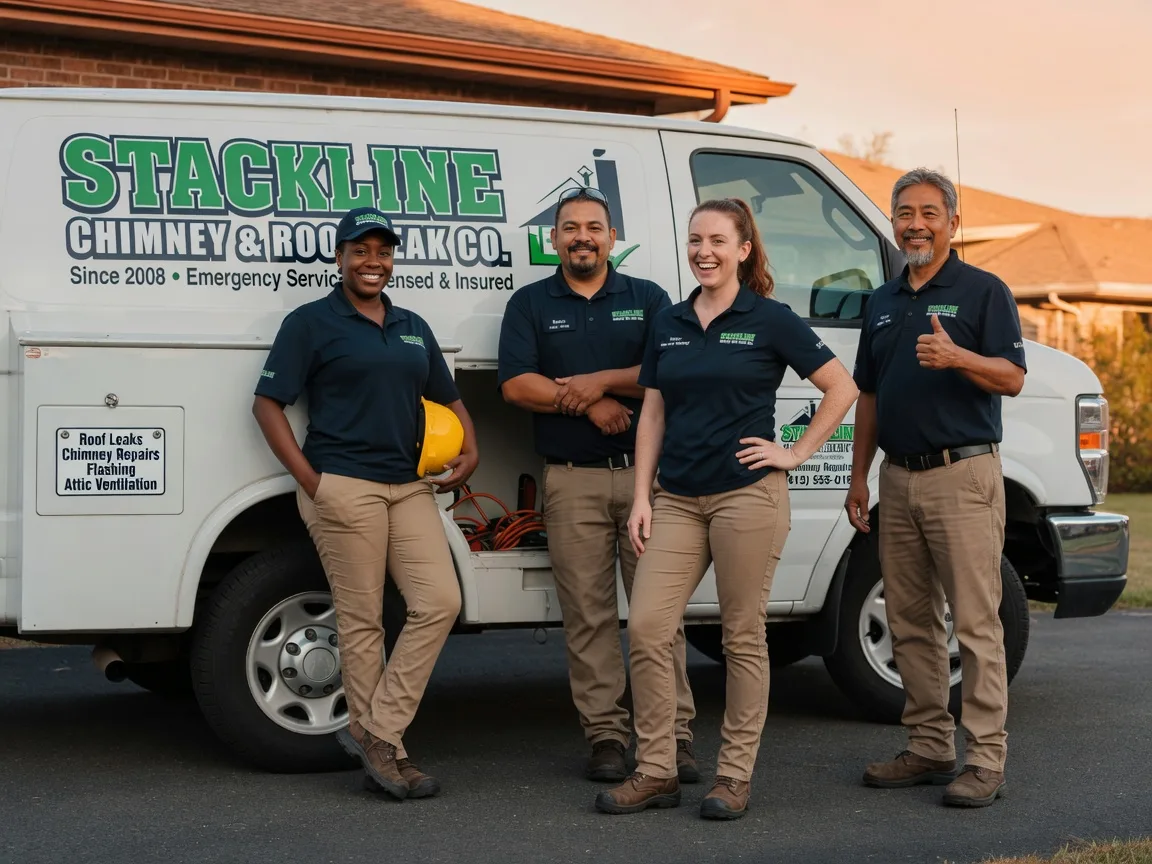 Chimney flashing repair company in Briggsville, AR